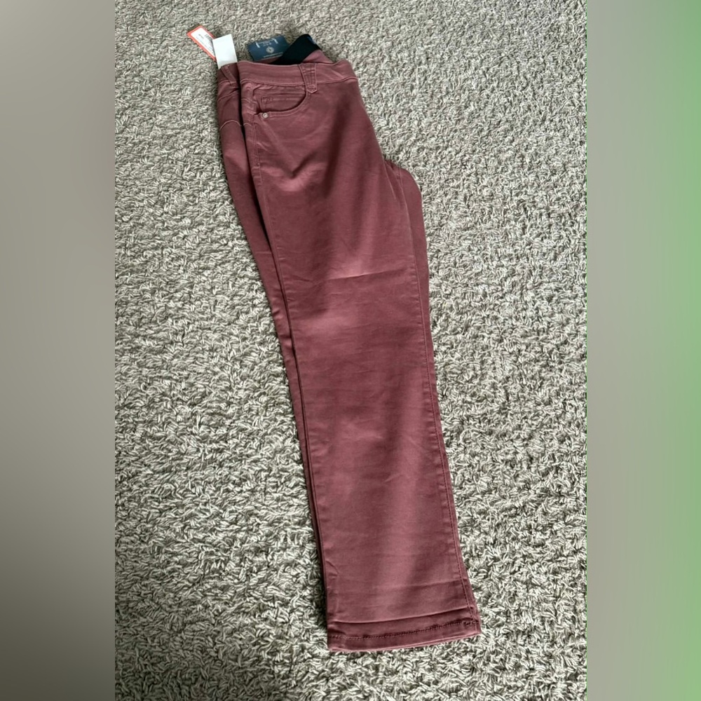 Maroon Skinny Pants